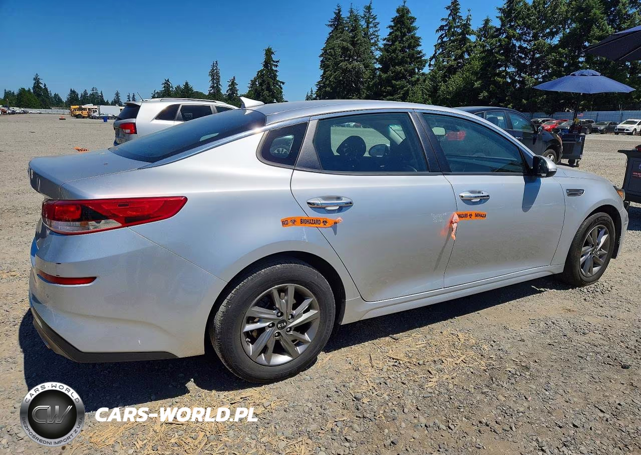 2019 Kia Optima Lx VIN:5XXGT4L38KG354580 - 3