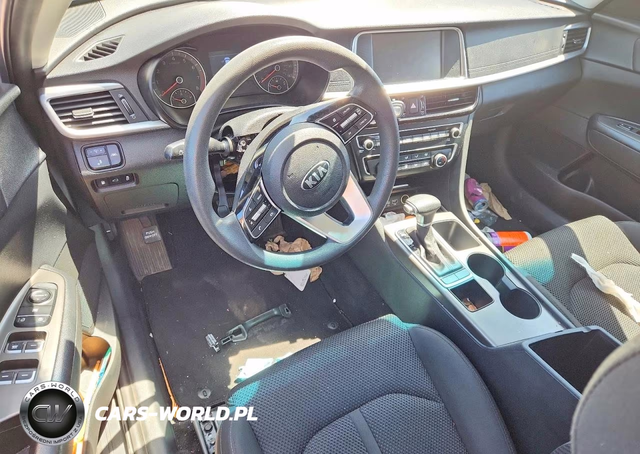 2019 Kia Optima Lx VIN:5XXGT4L38KG354580 - 8