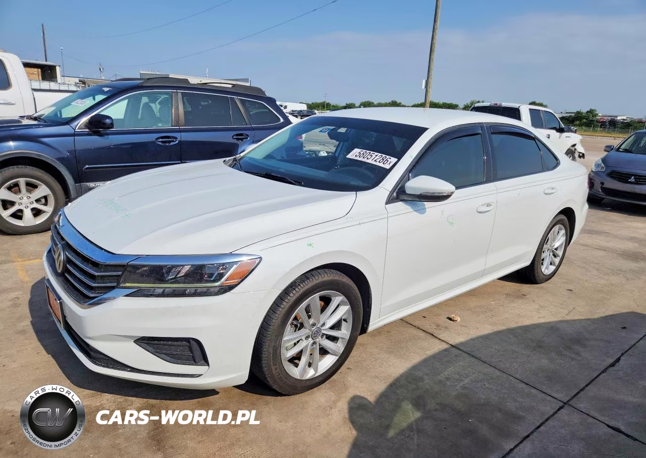 2021 Volkswagen Passat S VIN:1VWAA7A38MC016113 - 1