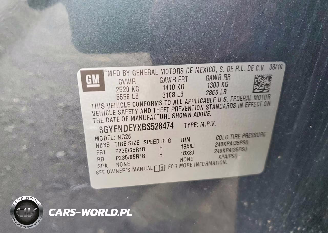 2011 Cadillac Srx Luxury Collection VIN:3GYFNDEYXBS528474 - 13