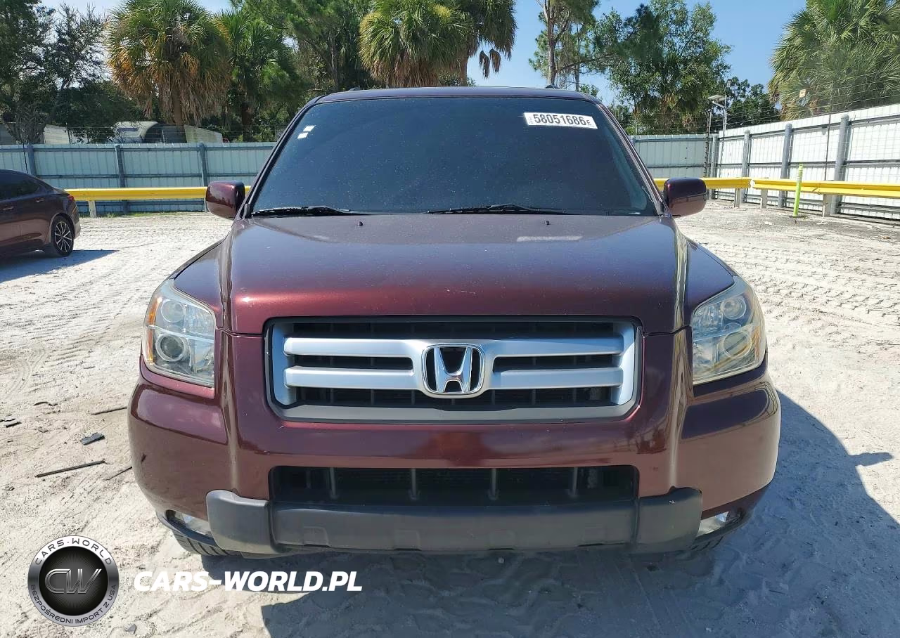 2007 Honda Pilot Exl VIN:2HKYF187X7H506084 - 5