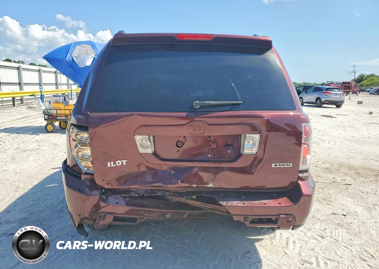 2007 Honda Pilot Exl VIN:2HKYF187X7H506084 - 6