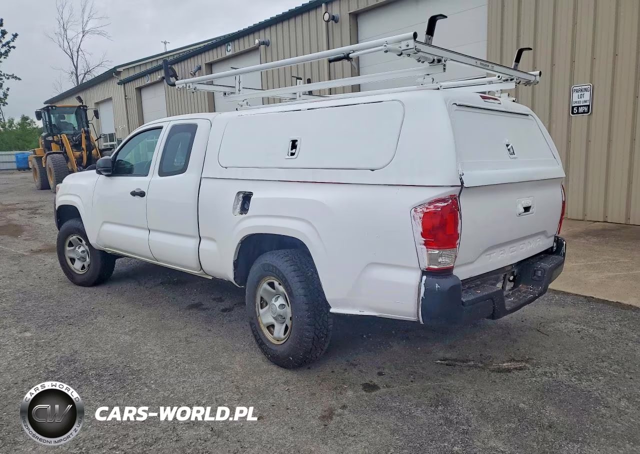 2017 Toyota Tacoma Sr VIN:5TFSX5EN2HX054411 - 2