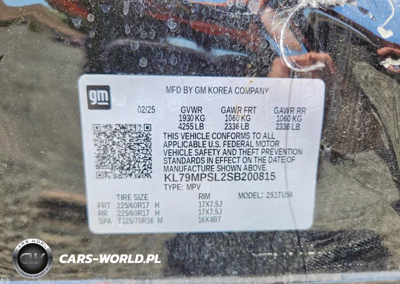 2025 Chevrolet Trailblazer Lt VIN:KL79MPSL2SB200815 - 13