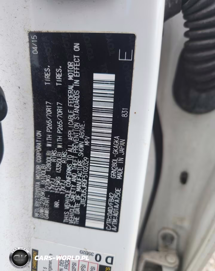 2015 Toyota 4Runner Sr5 VIN:JTEZU5JR0F5102329 - 13