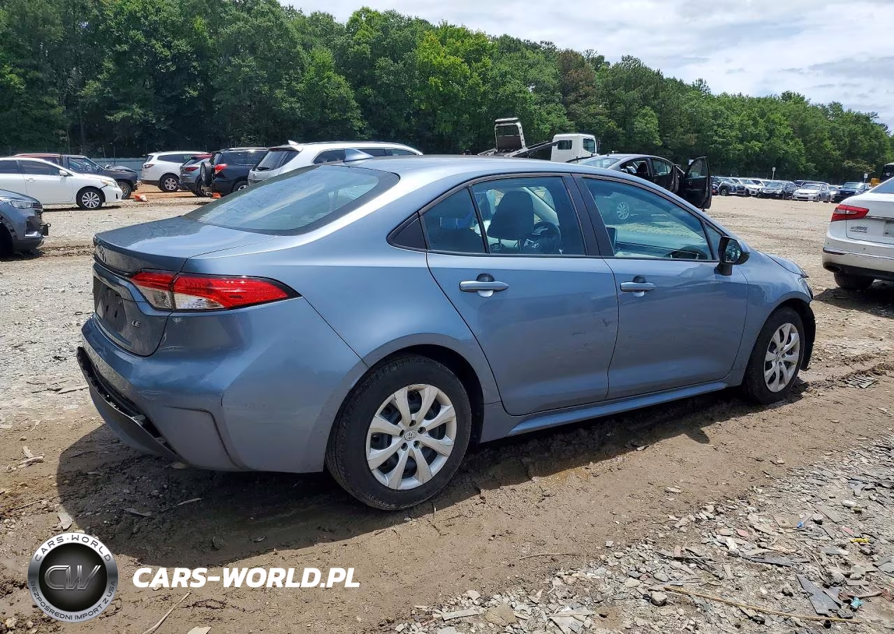 2020 Toyota Corolla Le VIN:5YFEPRAE6LP092189 - 3