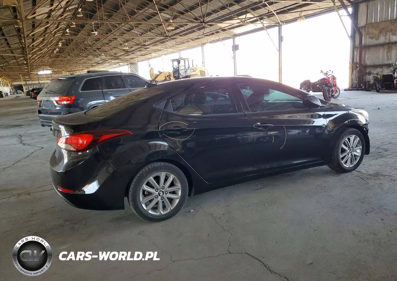 2014 Hyundai Elantra Se VIN:5NPDH4AE5EH457859 - 3