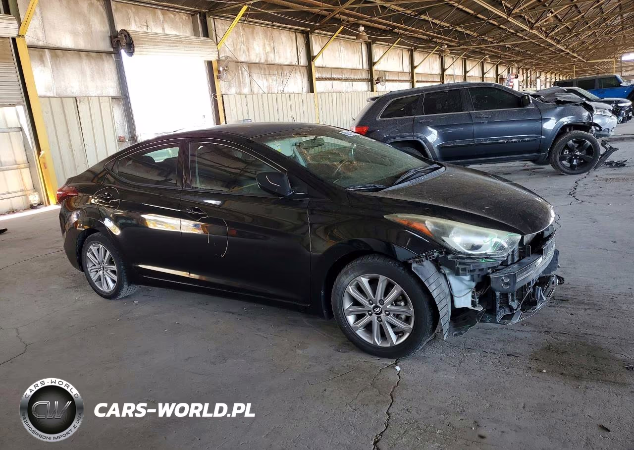 2014 Hyundai Elantra Se VIN:5NPDH4AE5EH457859 - 4