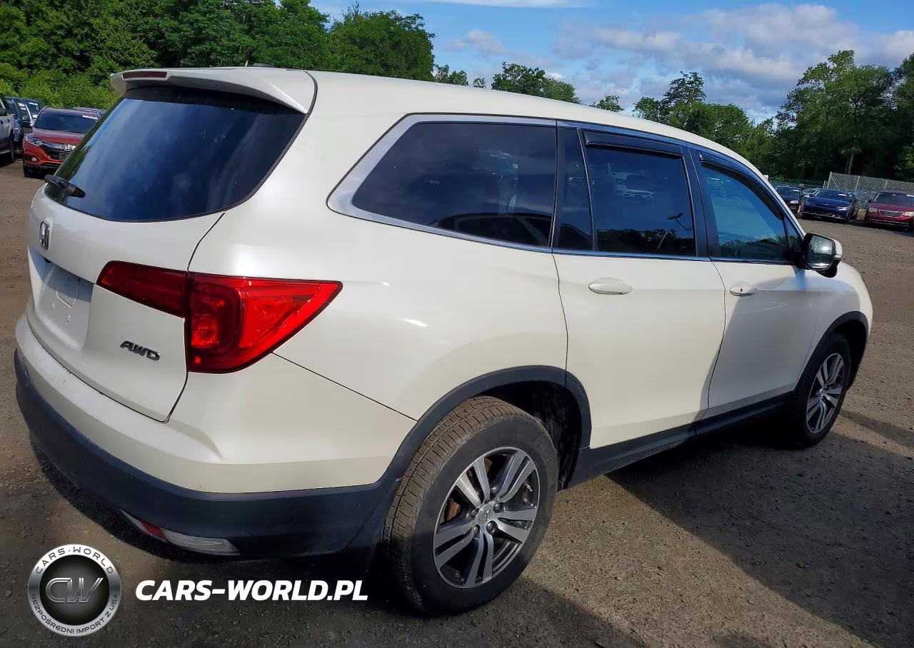 2016 Honda Pilot Exln VIN:5FNYF6H79GB051823 - 3