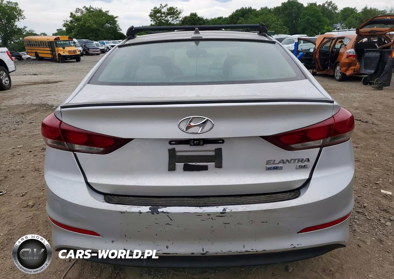 2017 Hyundai Elantra Se VIN:5NPD74LF6HH166994 - 6