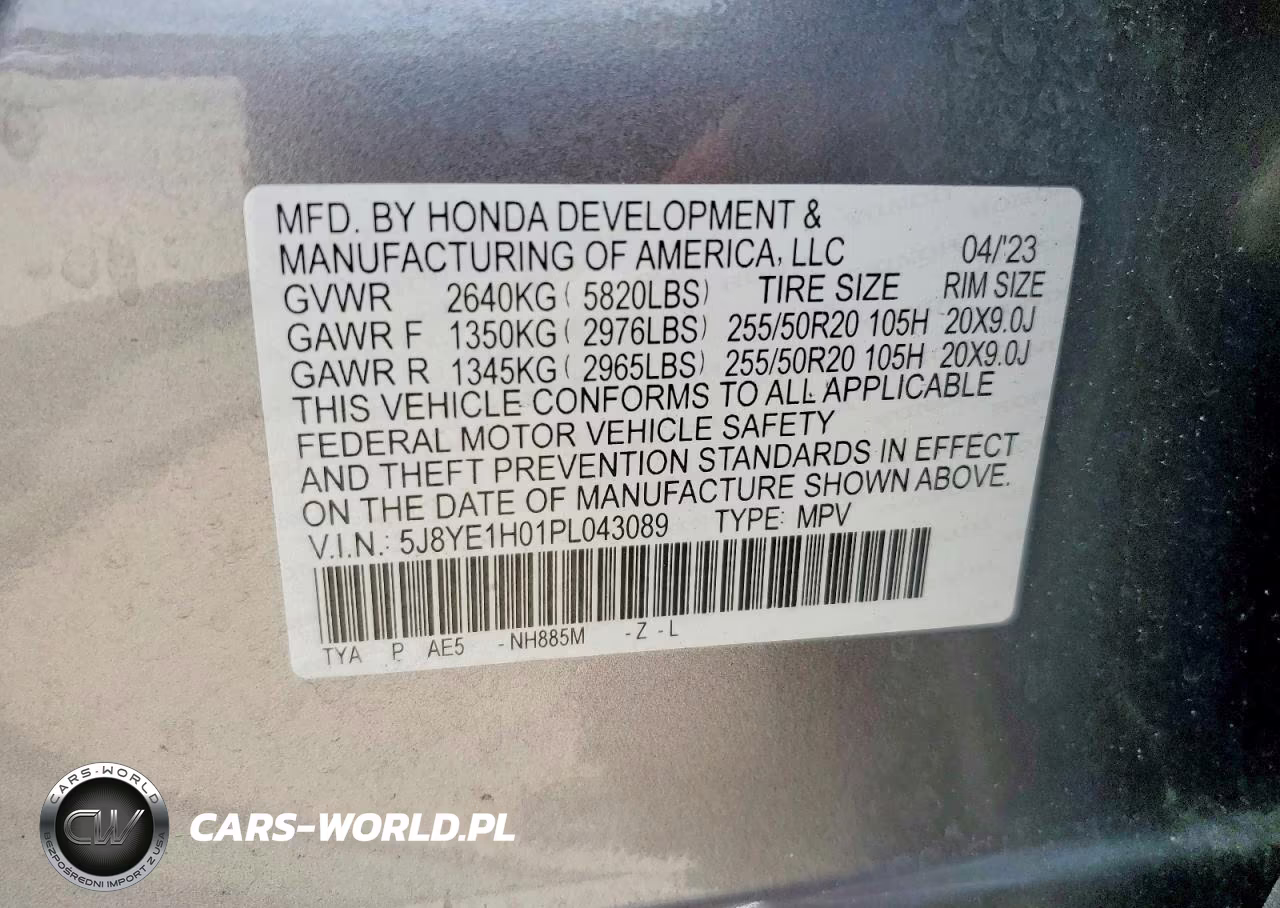 2023 Acura Mdx A-Spec VIN:5J8YE1H01PL043089 - 14