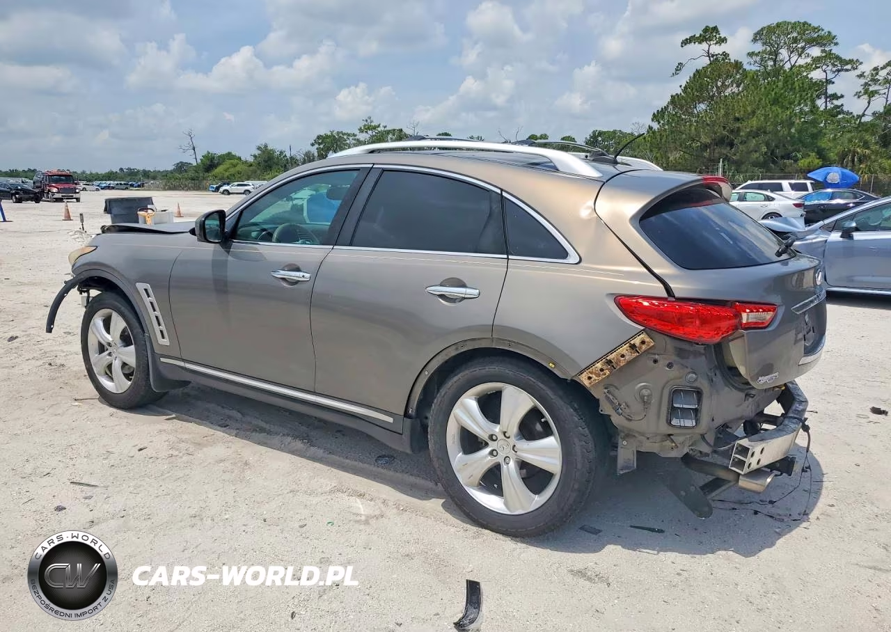 2010 Infiniti Fx35 Base VIN:JN8AS1MU8AM801694 - 2