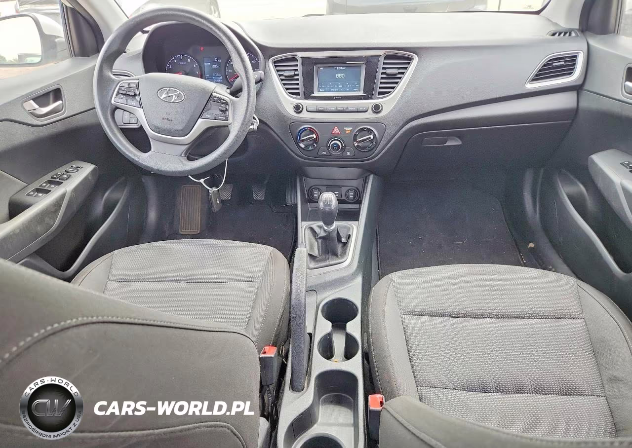 2019 Hyundai Accent Se VIN:3KPC24A34KE058890 - 8