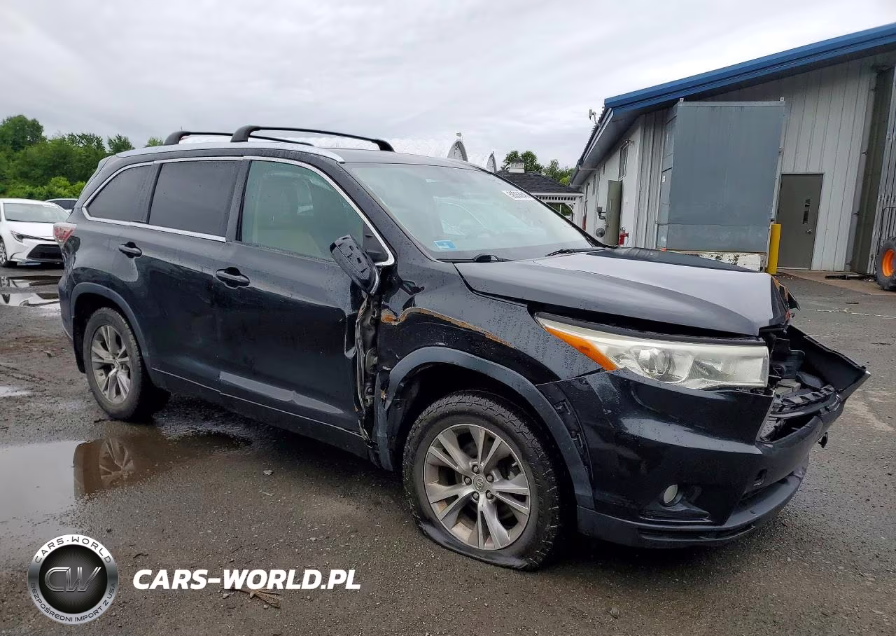 2014 Toyota Highlander Xle VIN:5TDJKRFH4ES012639 - 4