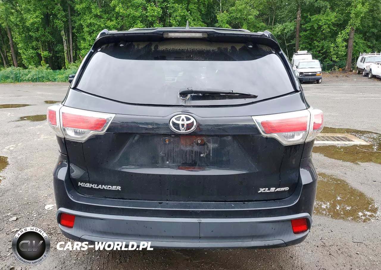 2014 Toyota Highlander Xle VIN:5TDJKRFH4ES012639 - 6