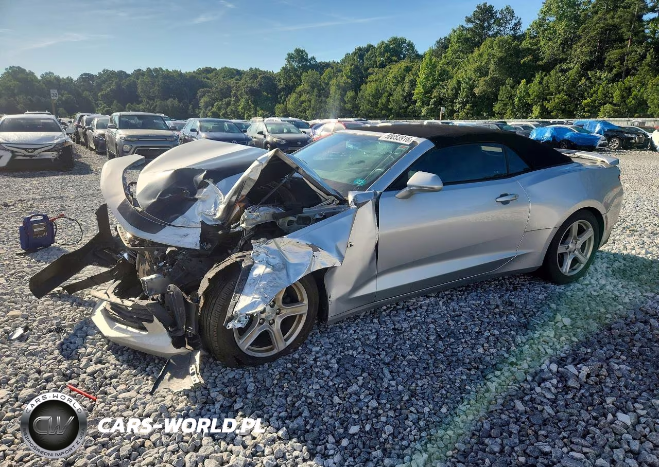 2017 Chevrolet Camaro Lt VIN:1G1FB3DX1H0139295 - 1