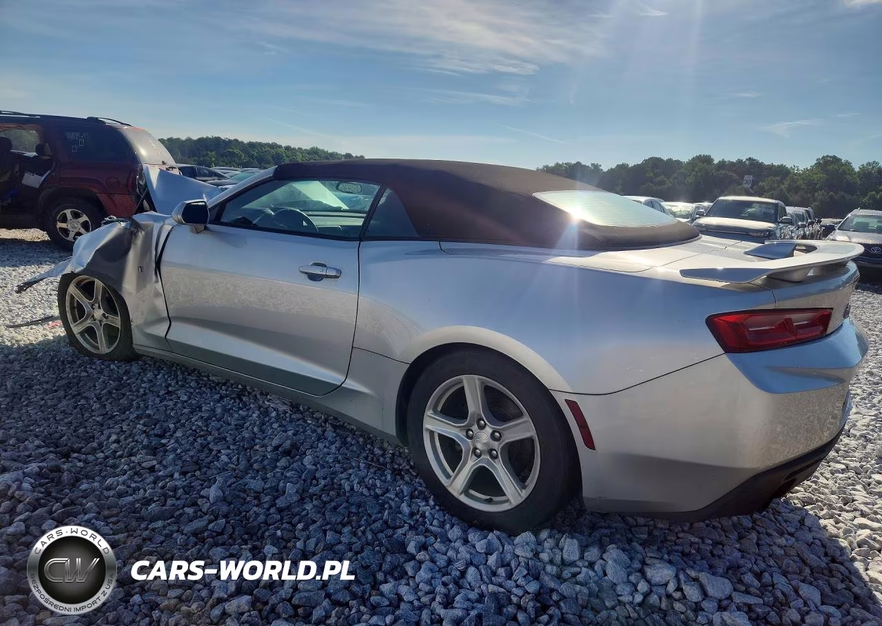 2017 Chevrolet Camaro Lt VIN:1G1FB3DX1H0139295 - 2