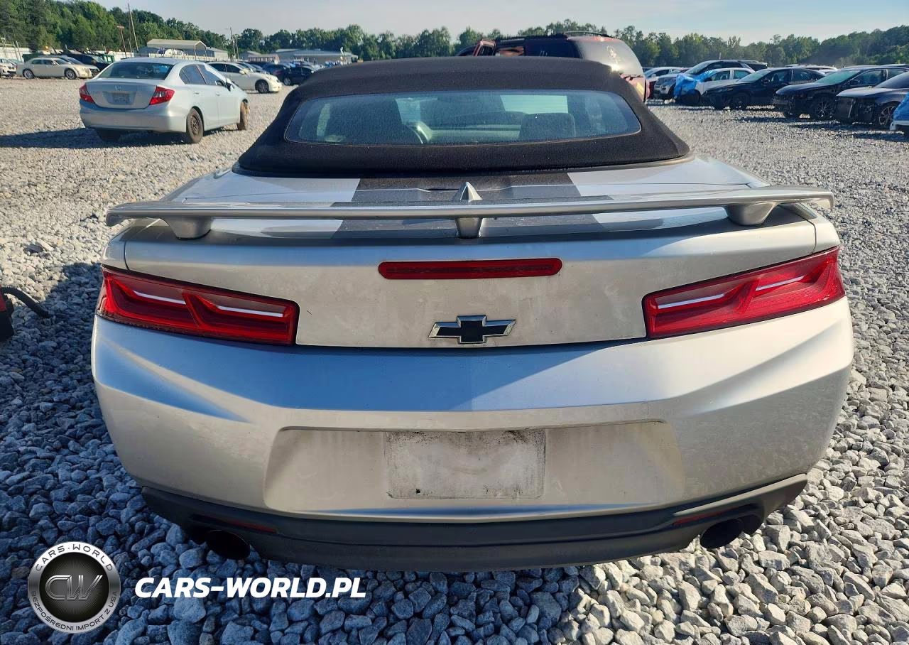 2017 Chevrolet Camaro Lt VIN:1G1FB3DX1H0139295 - 6
