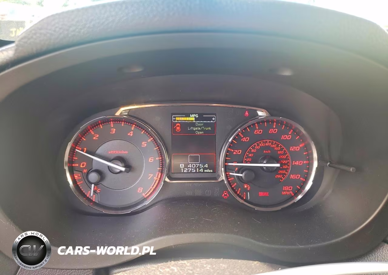 2015 Subaru Wrx Limited VIN:JF1VA1G65F9833886 - 9