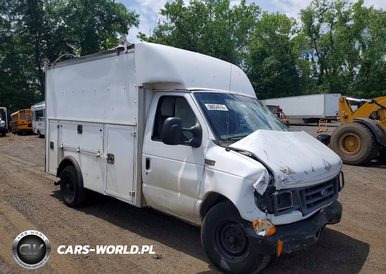 2007 Ford Econoline E350 Super Duty Cutaway Van VIN:1FDSE35L47DA32253 - 4
