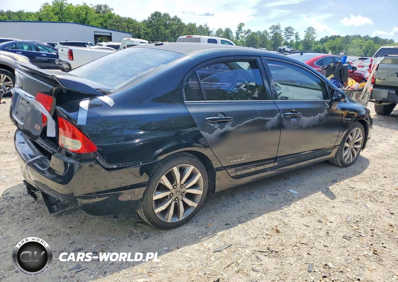 2009 Honda Civic Si VIN:2HGFA55579H701783 - 3