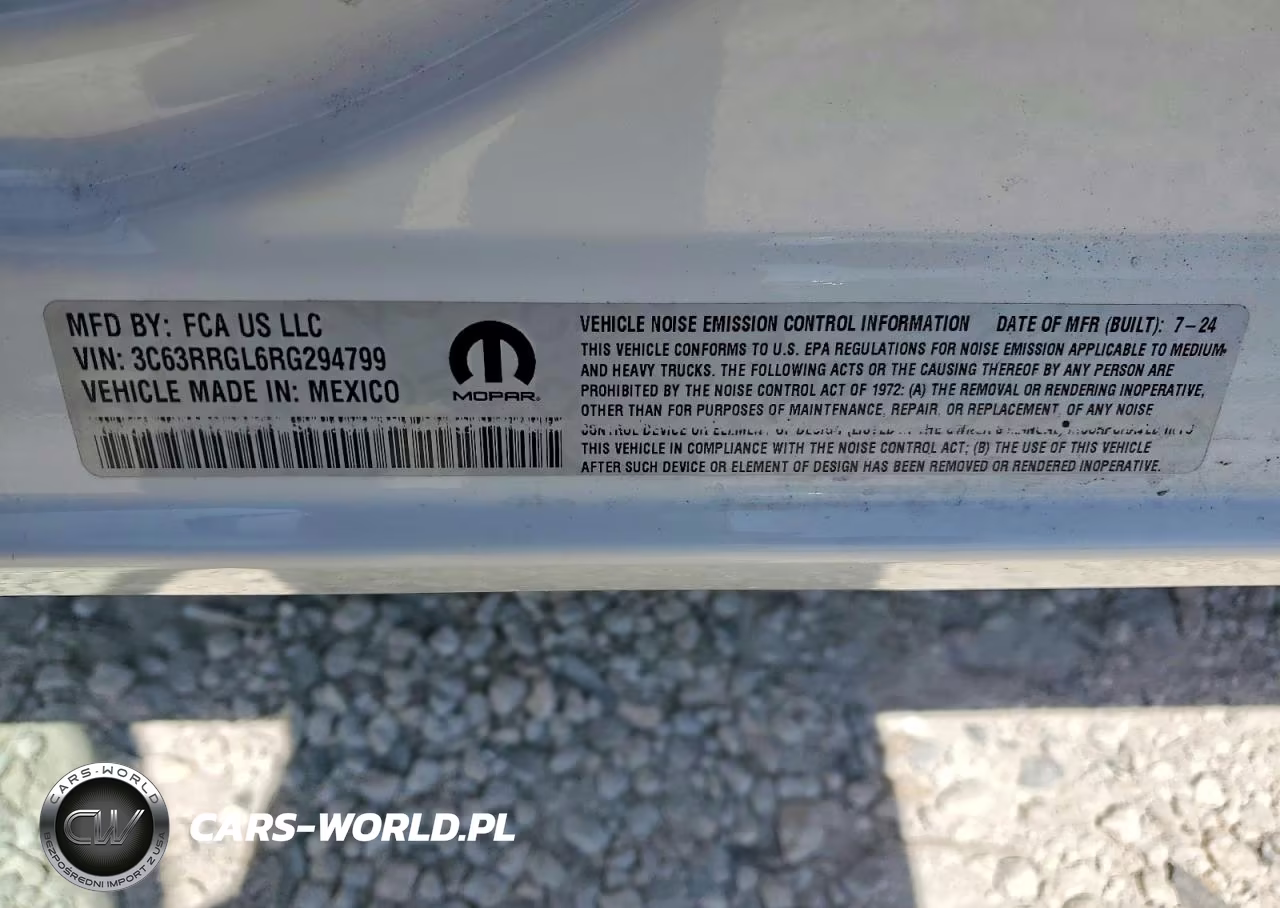 2024 Ram 3500 Tradesman VIN:3C63RRGL6RG294799 - 12