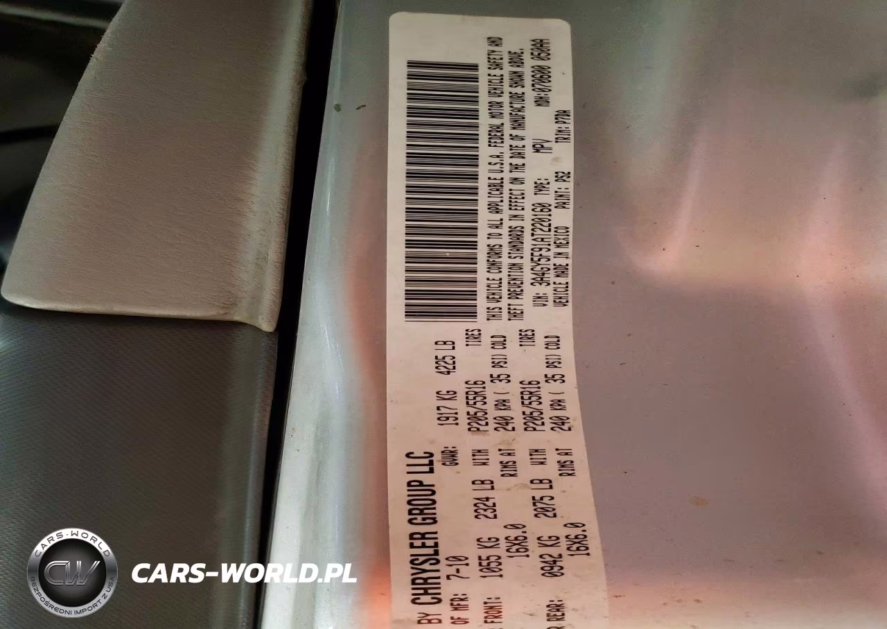 2010 Chrysler Pt Cruiser VIN:3A4GY5F91AT220160 - 13