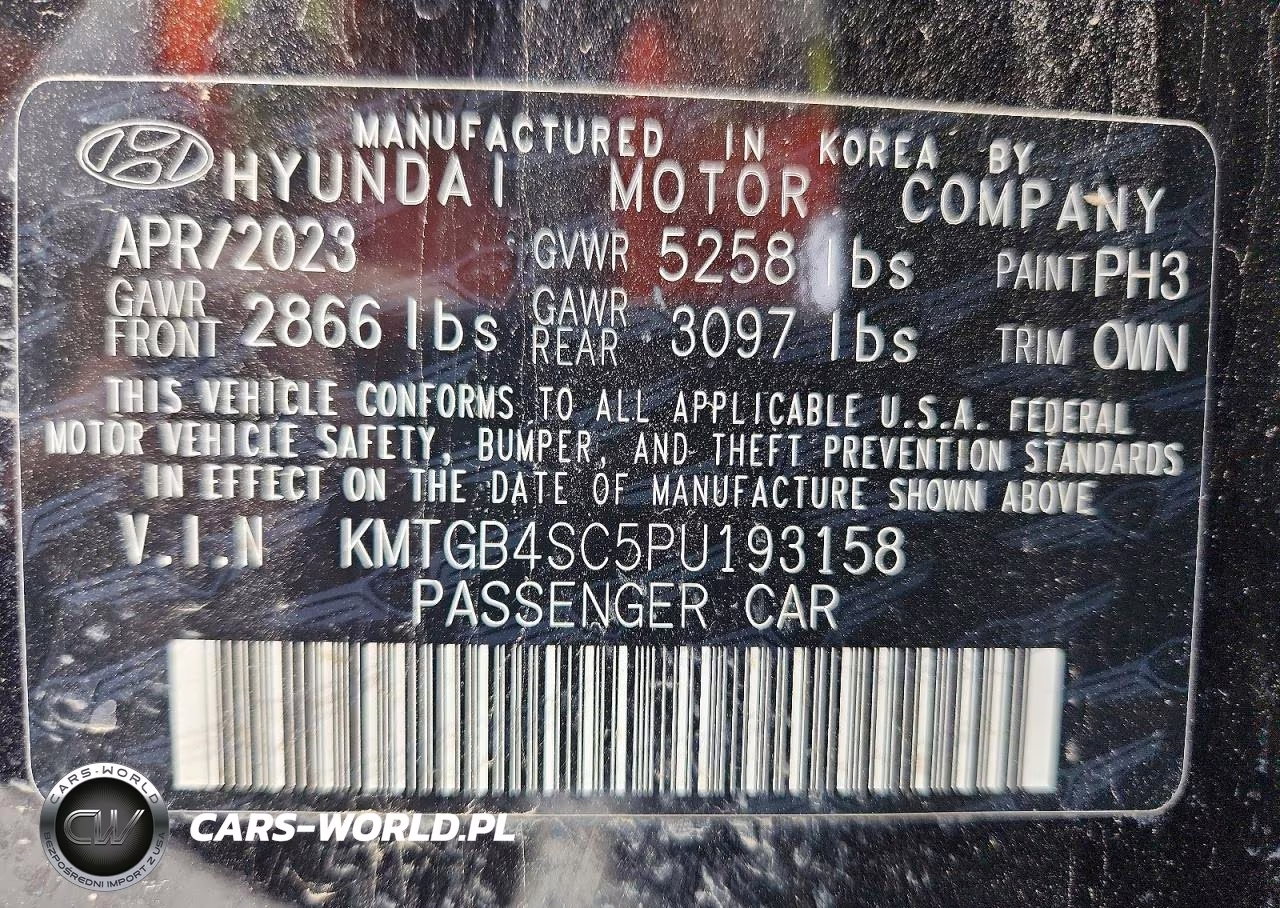 2023 Genesis G80 2.5T VIN:KMTGB4SC5PU193158 - 12