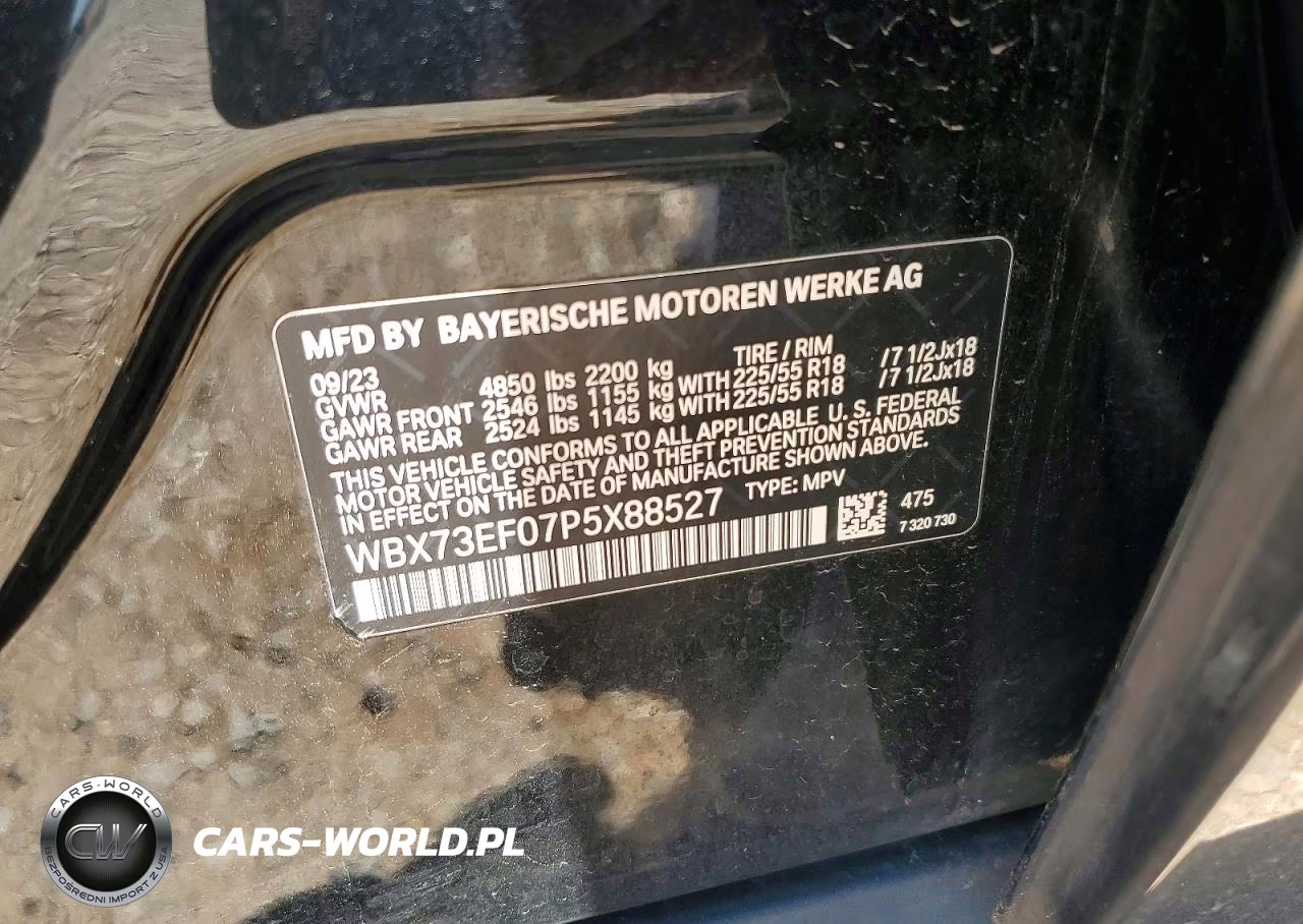 2023 BMW X1 xDrive28I VIN:WBX73EF07P5X88527 - 13