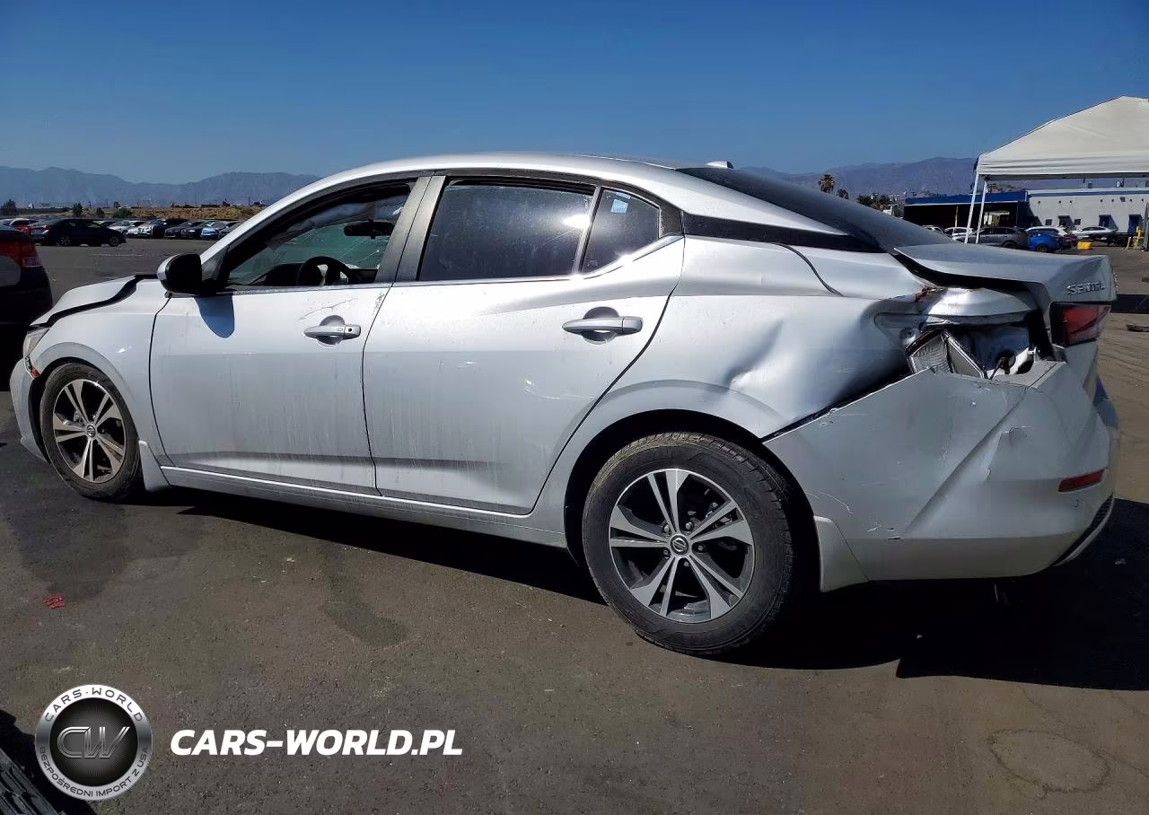 2021 Nissan Sentra Sv VIN:3N1AB8CV6MY312813 - 2