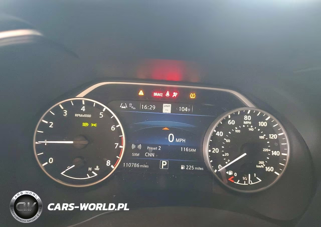 2020 Nissan Maxima Sv VIN:1N4AA6CV7LC382581 - 9