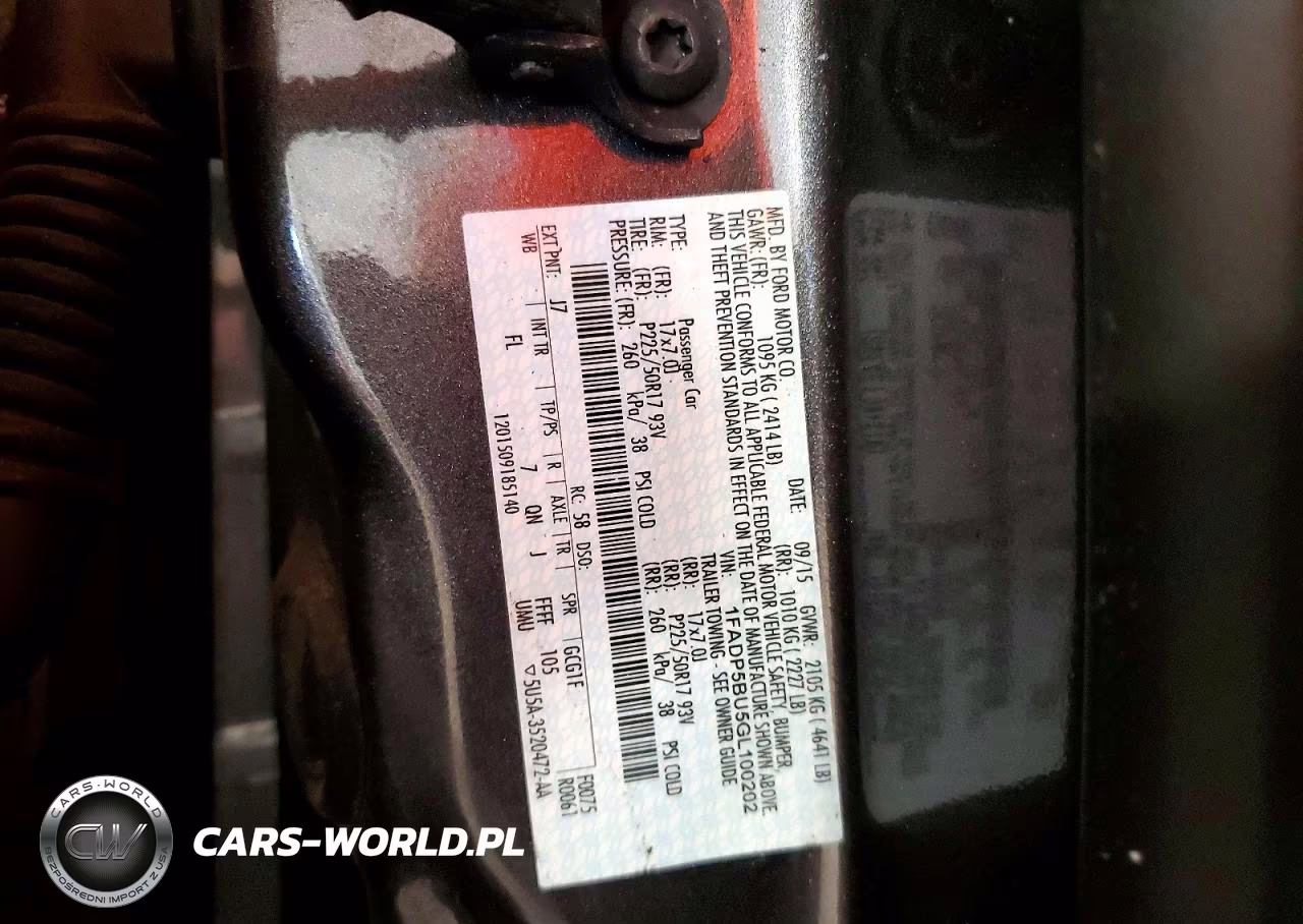 2016 Ford C-Max Sel VIN:1FADP5BU5GL100202 - 13
