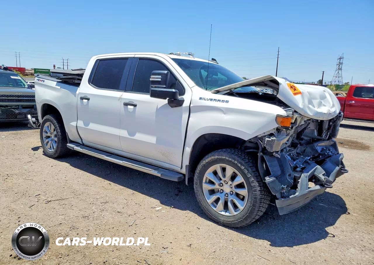 2020 Chevrolet Silverado K1500 Custom VIN:3GCUYBEF2LG381174 - 4