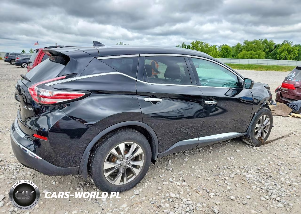 2016 Nissan Murano Sl VIN:5N1AZ2MH5GN145193 - 3