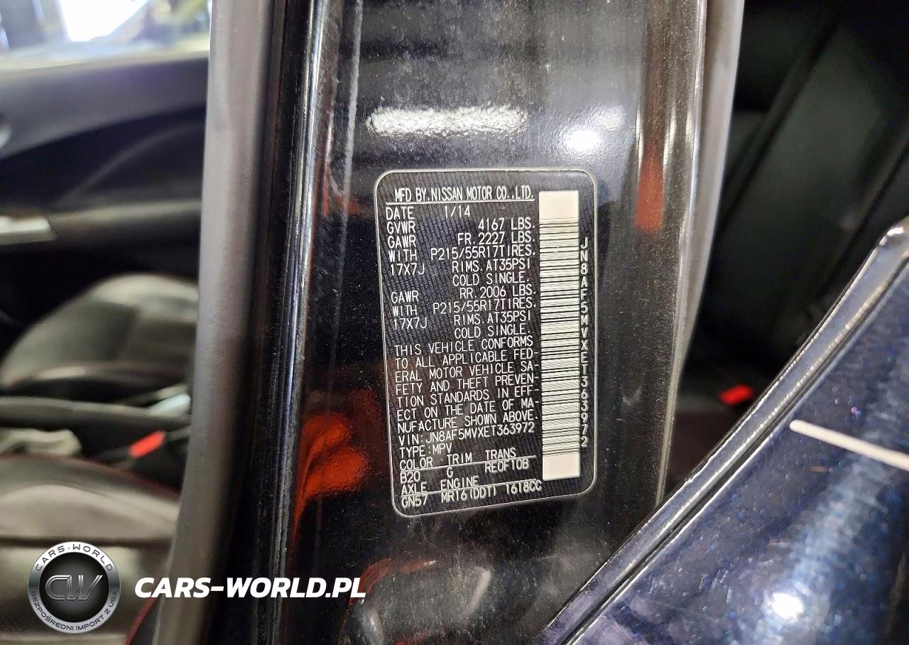 2014 Nissan Juke Sl VIN:JN8AF5MVXET363972 - 12