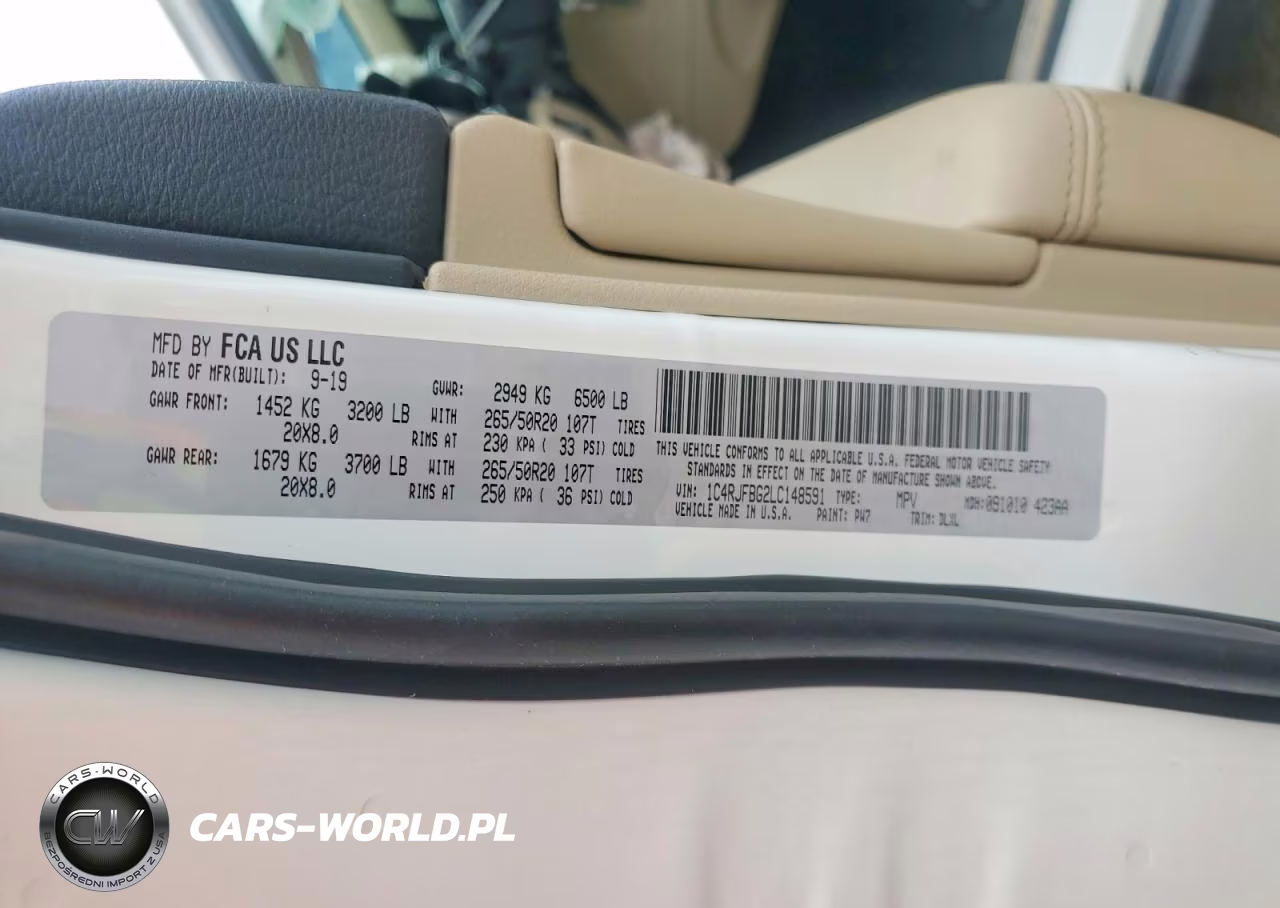 2020 Jeep Grand Cherokee Limited VIN:1C4RJFBG2LC148591 - 13