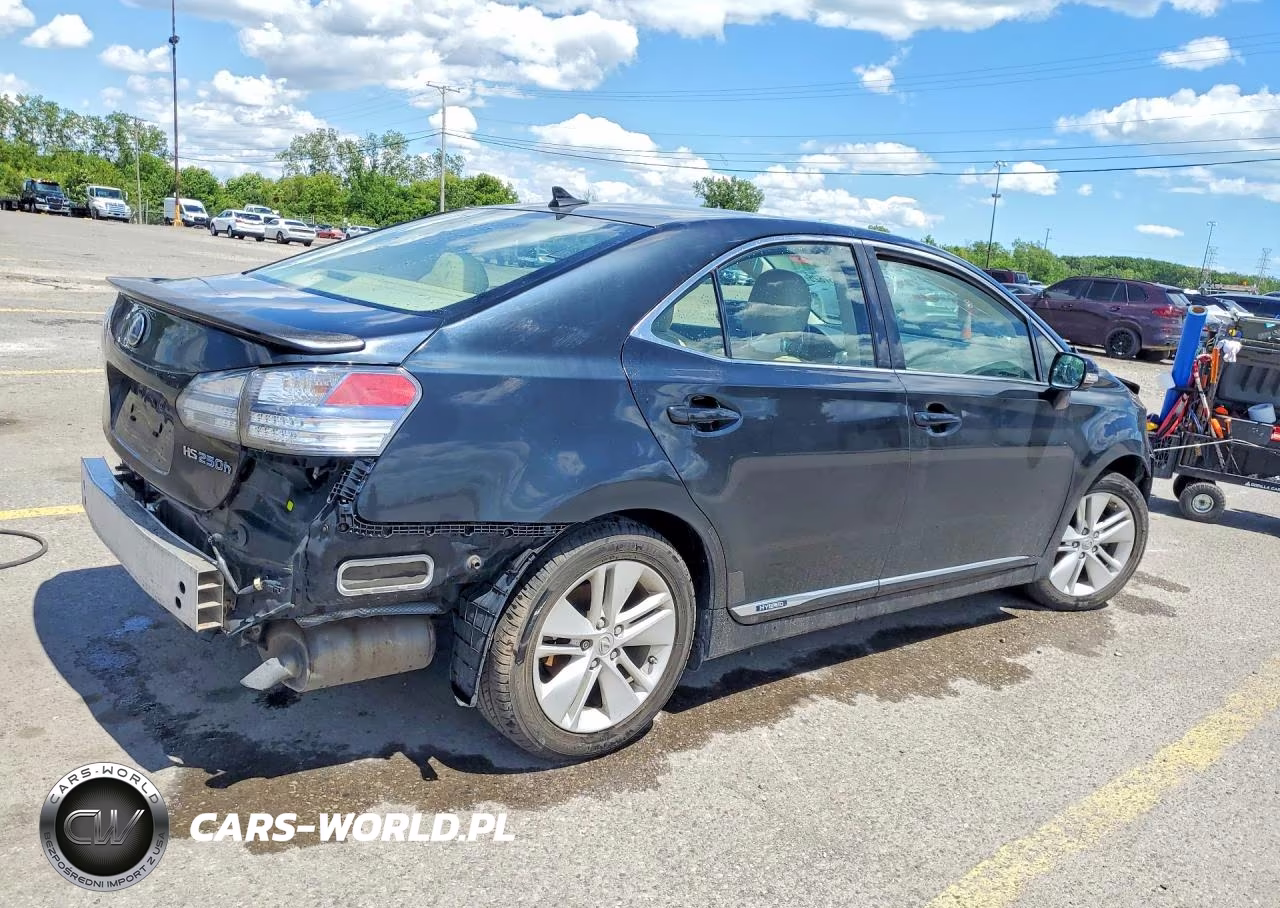 2012 Lexus Hs 250H VIN:JTHBB1BA9C2049218 - 3