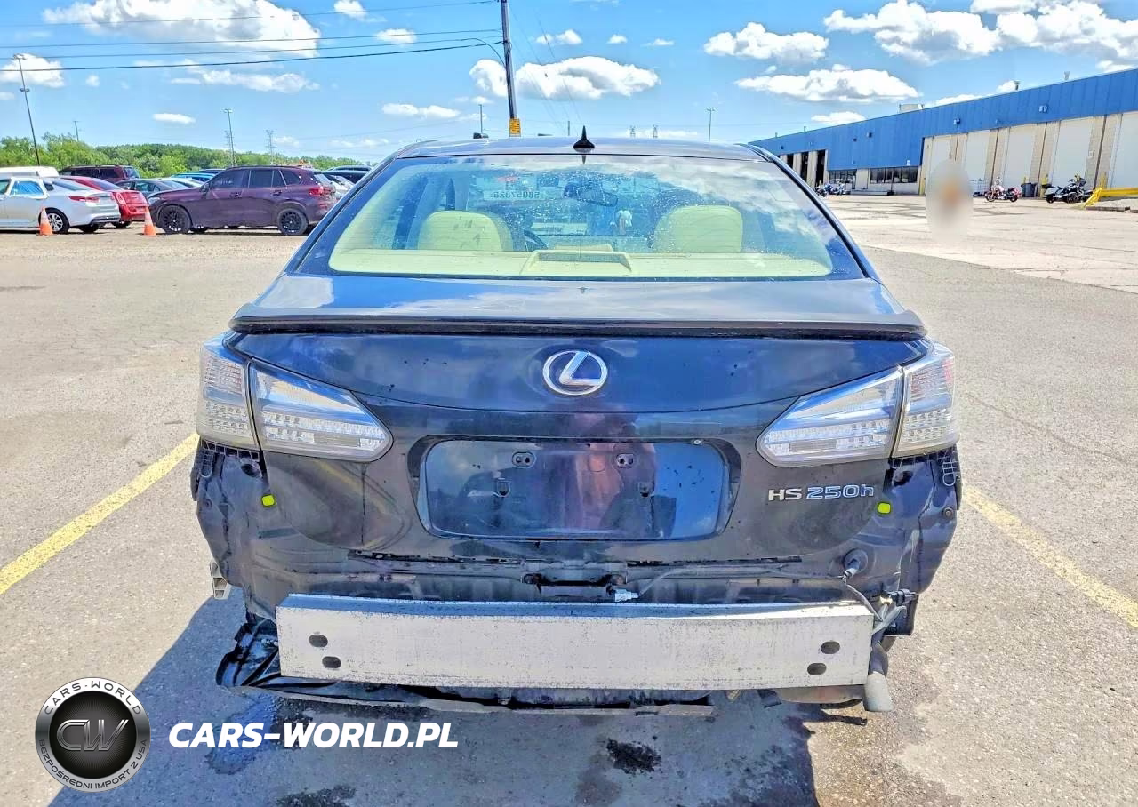 2012 Lexus Hs 250H VIN:JTHBB1BA9C2049218 - 6