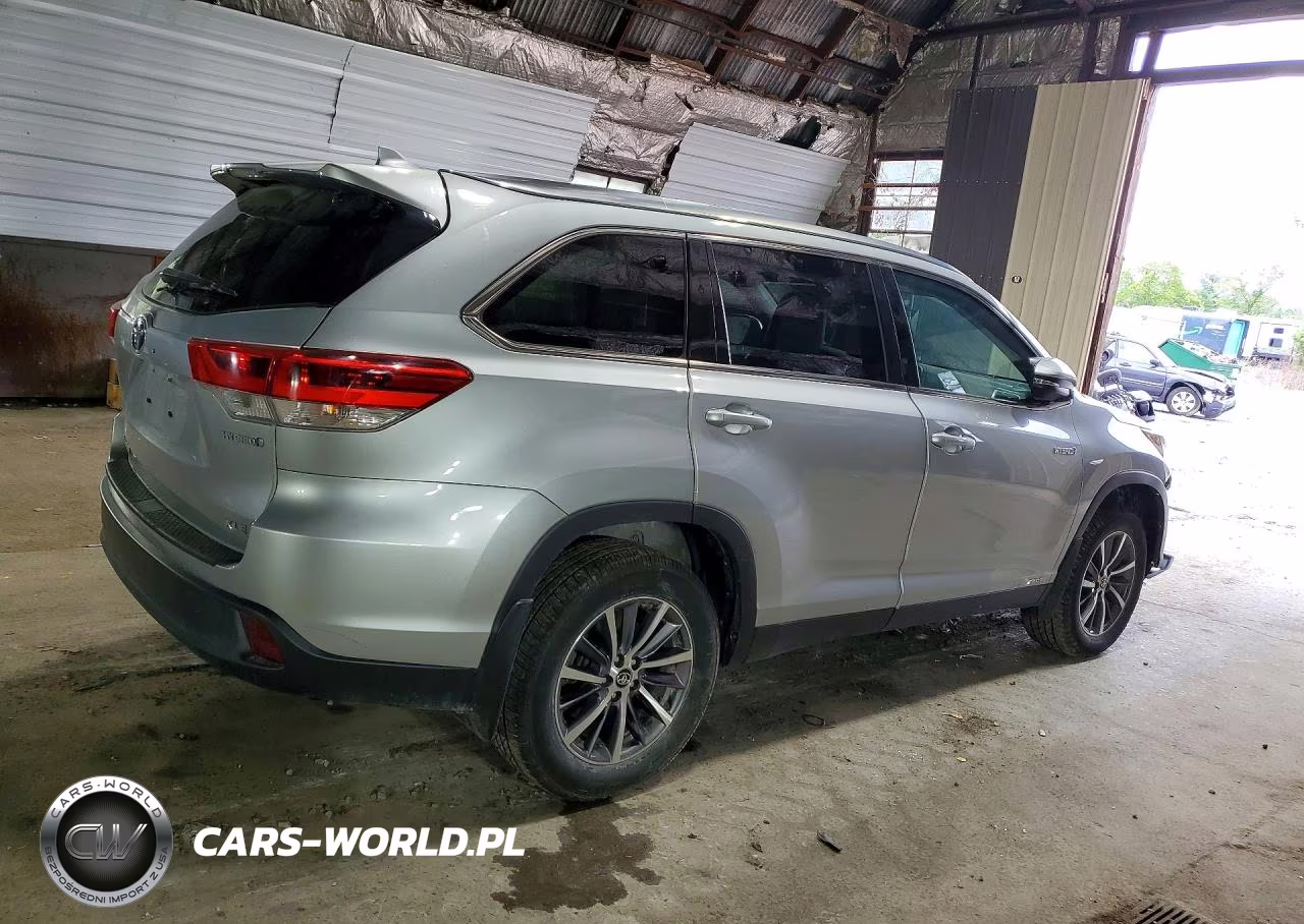 2019 Toyota Highlander Hybrid Xle VIN:5TDJGRFH0KS059552 - 3
