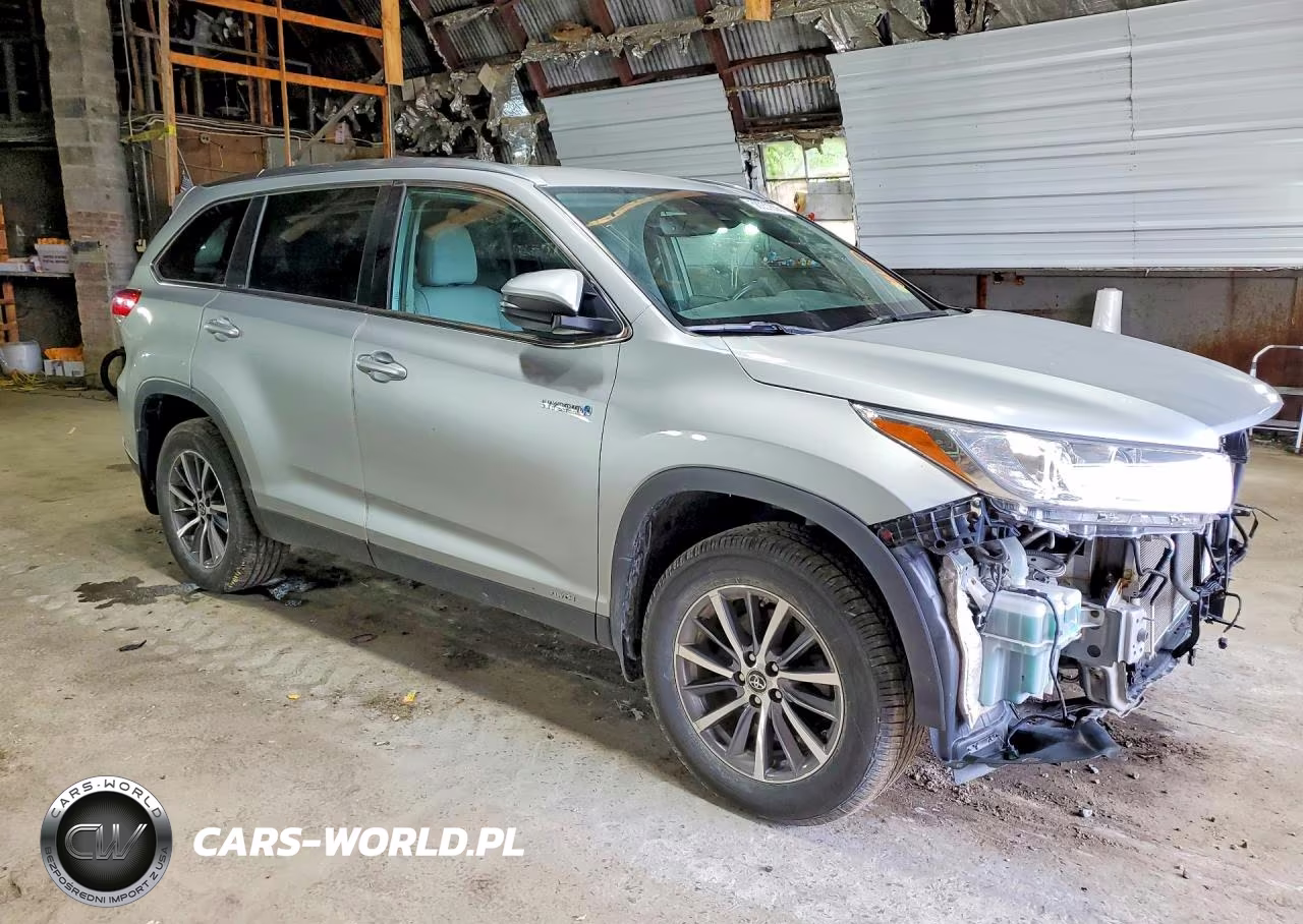 2019 Toyota Highlander Hybrid Xle VIN:5TDJGRFH0KS059552 - 4