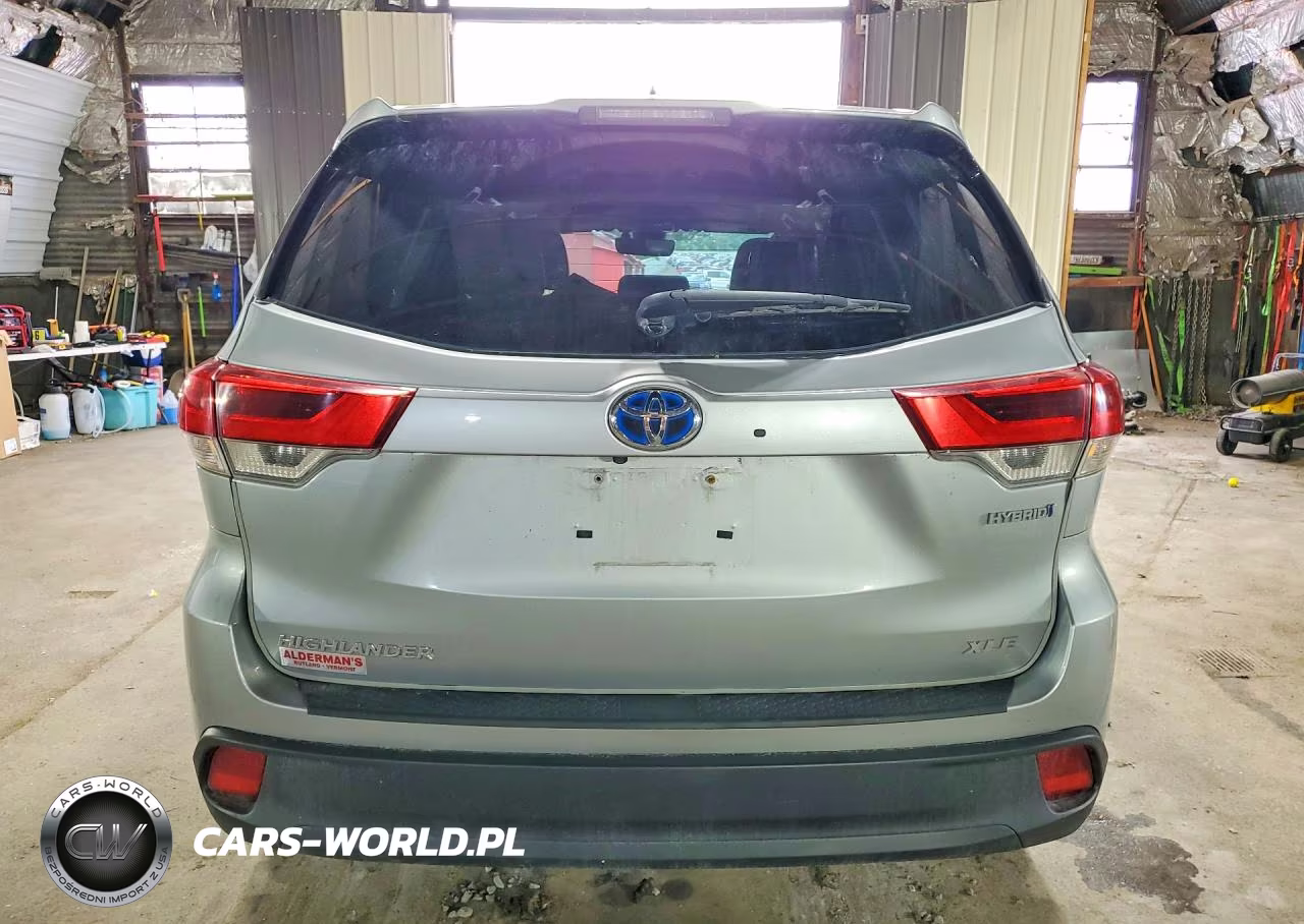 2019 Toyota Highlander Hybrid Xle VIN:5TDJGRFH0KS059552 - 6