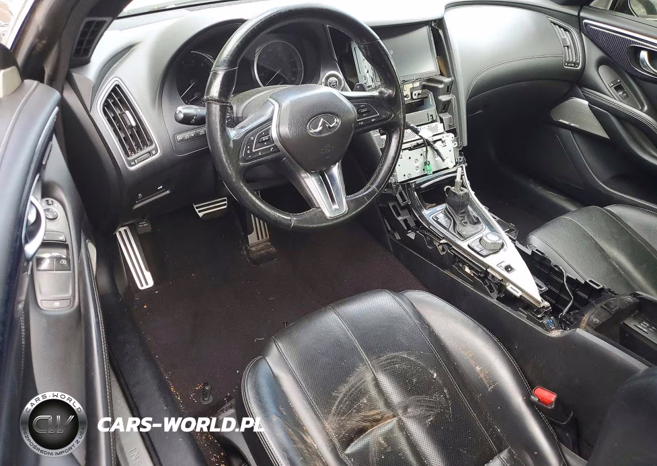 2017 Infiniti Q60 Red Sport 400 VIN:JN1FV7EL6HM700085 - 8