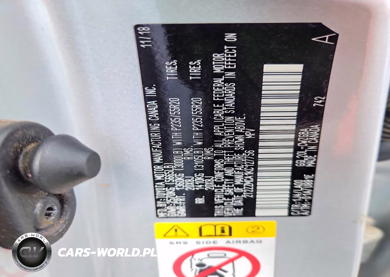 2019 Lexus Rx 350 Base VIN:2T2ZZMCA1KC127756 - 12