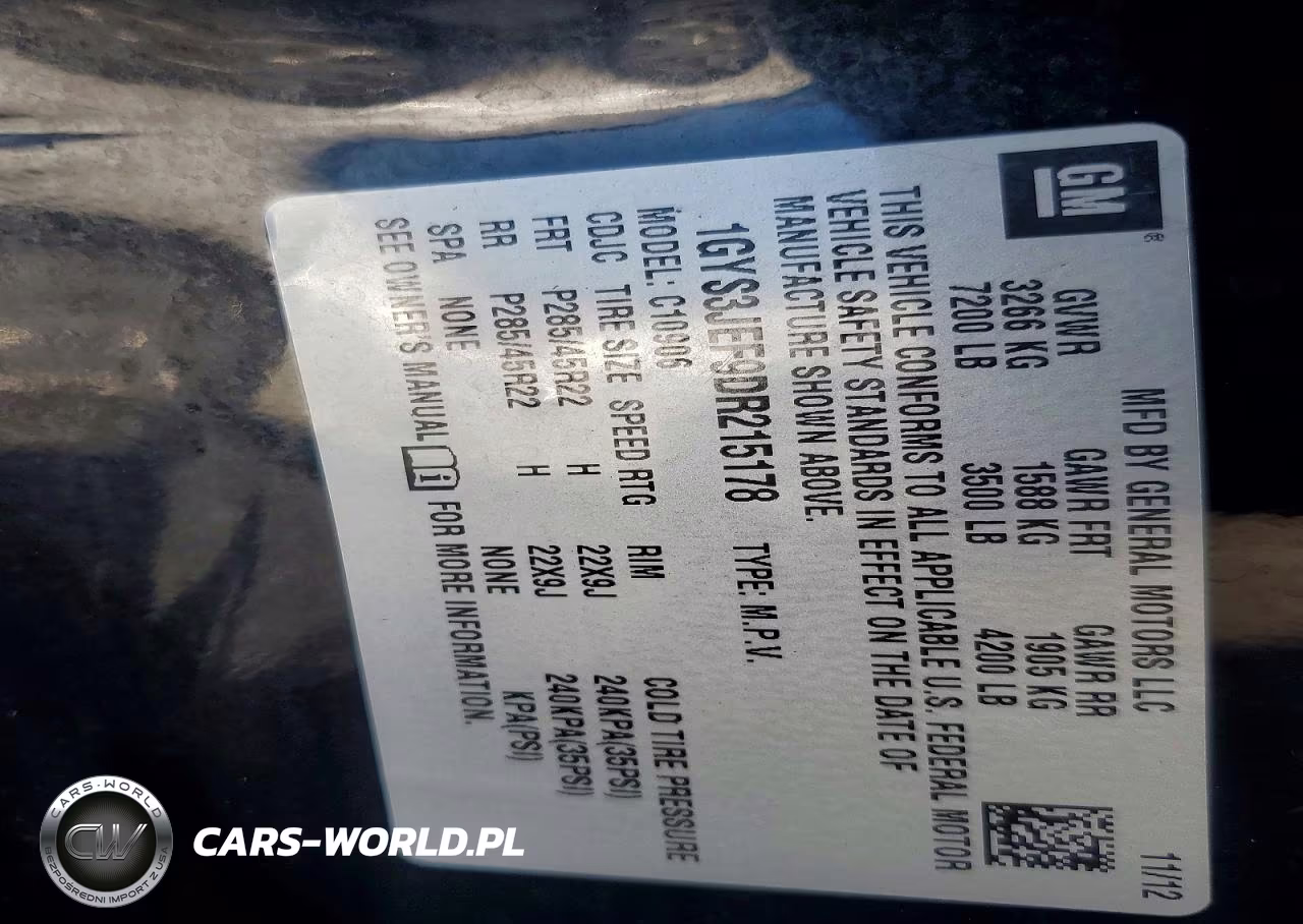 2013 Cadillac Escalade Esv Premium VIN:1GYS3JEF9DR215178 - 13