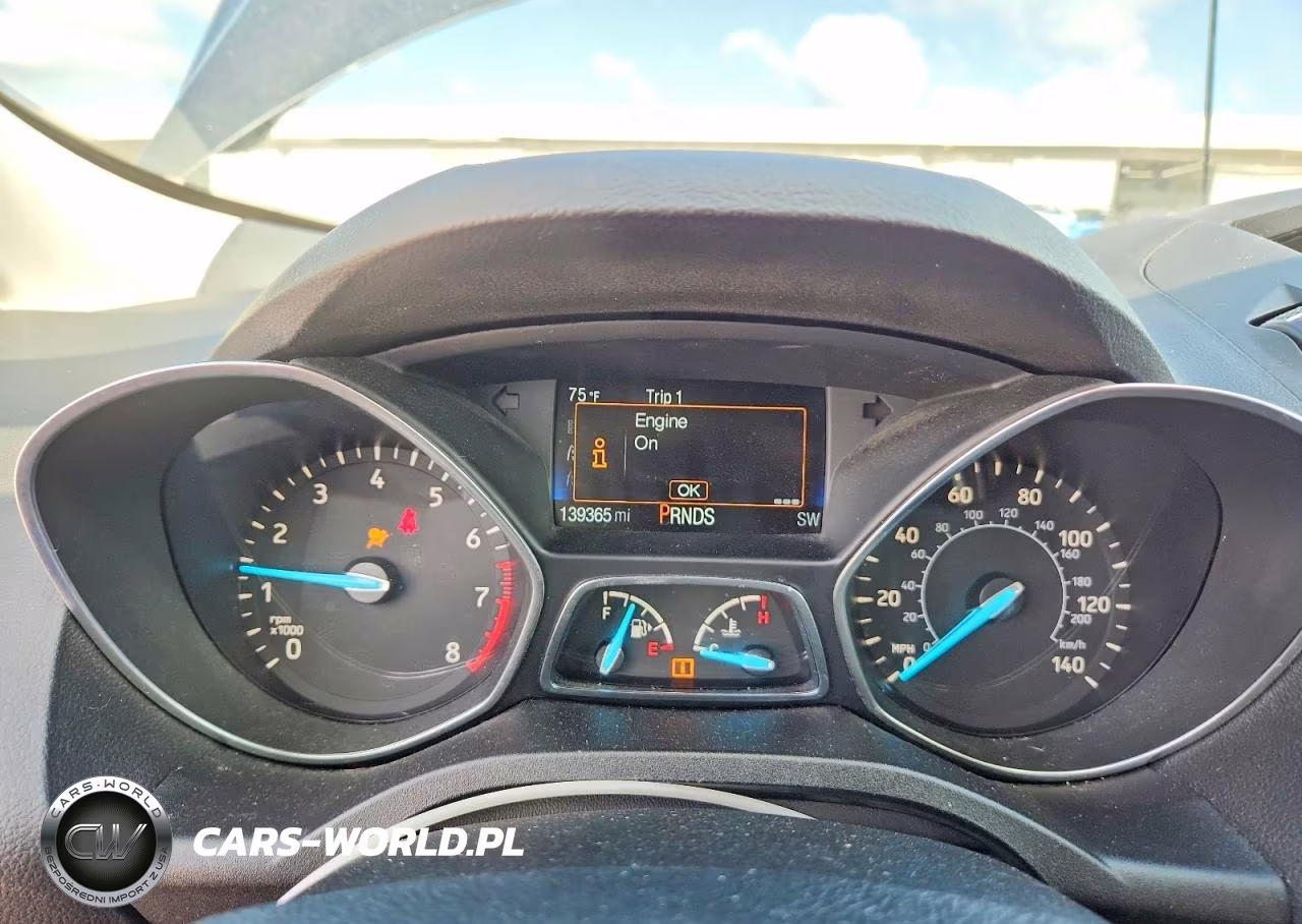 2017 Ford Escape S VIN:1FMCU0F77HUE29299 - 9