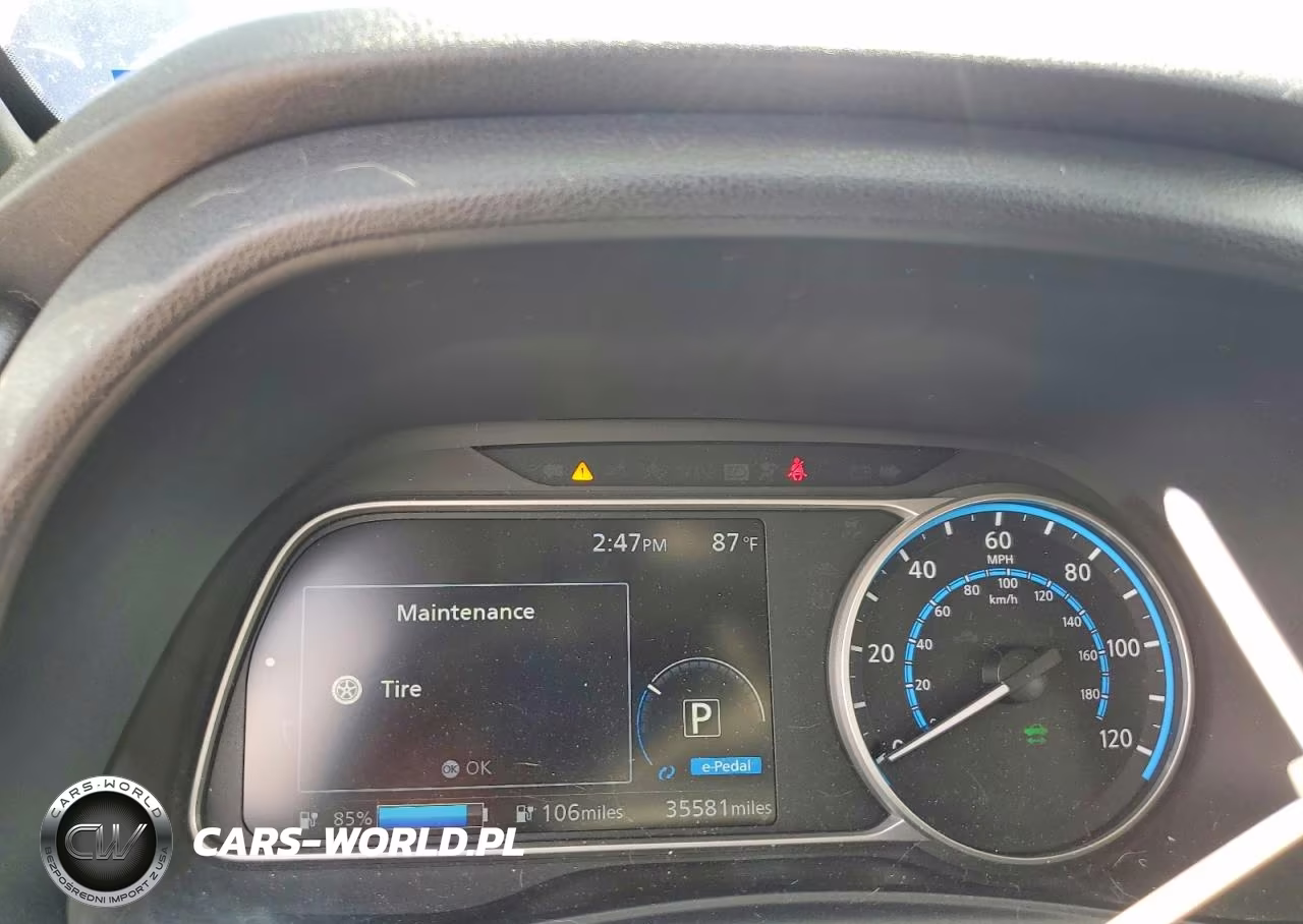 2021 Nissan Leaf S VIN:1N4AZ1BV2MC555079 - 9