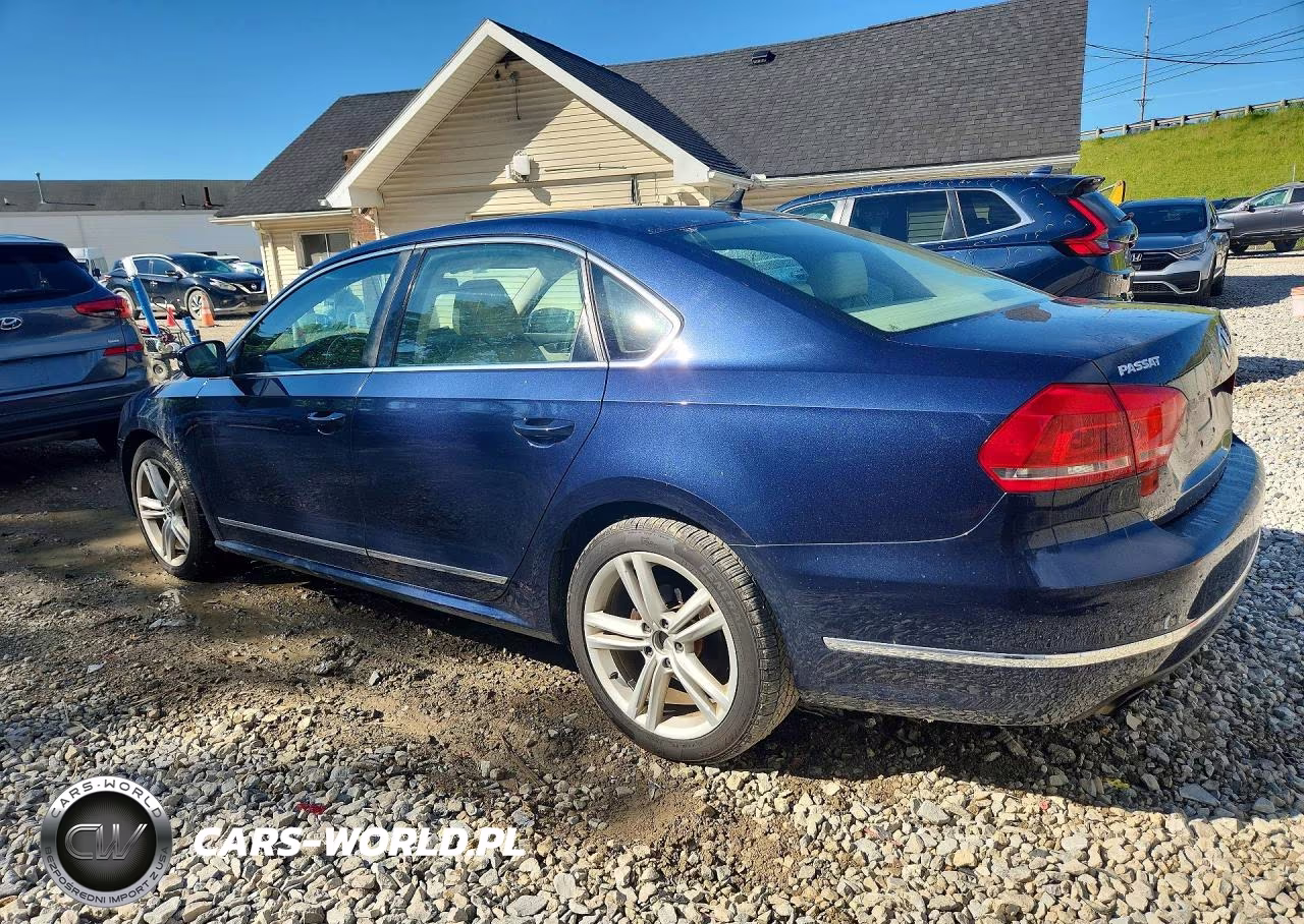 2015 Volkswagen Passat Se VIN:1VWBT7A34FC024405 - 2