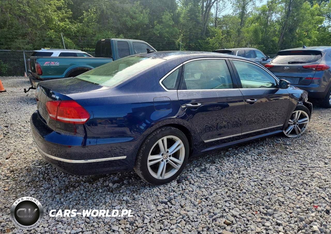 2015 Volkswagen Passat Se VIN:1VWBT7A34FC024405 - 3