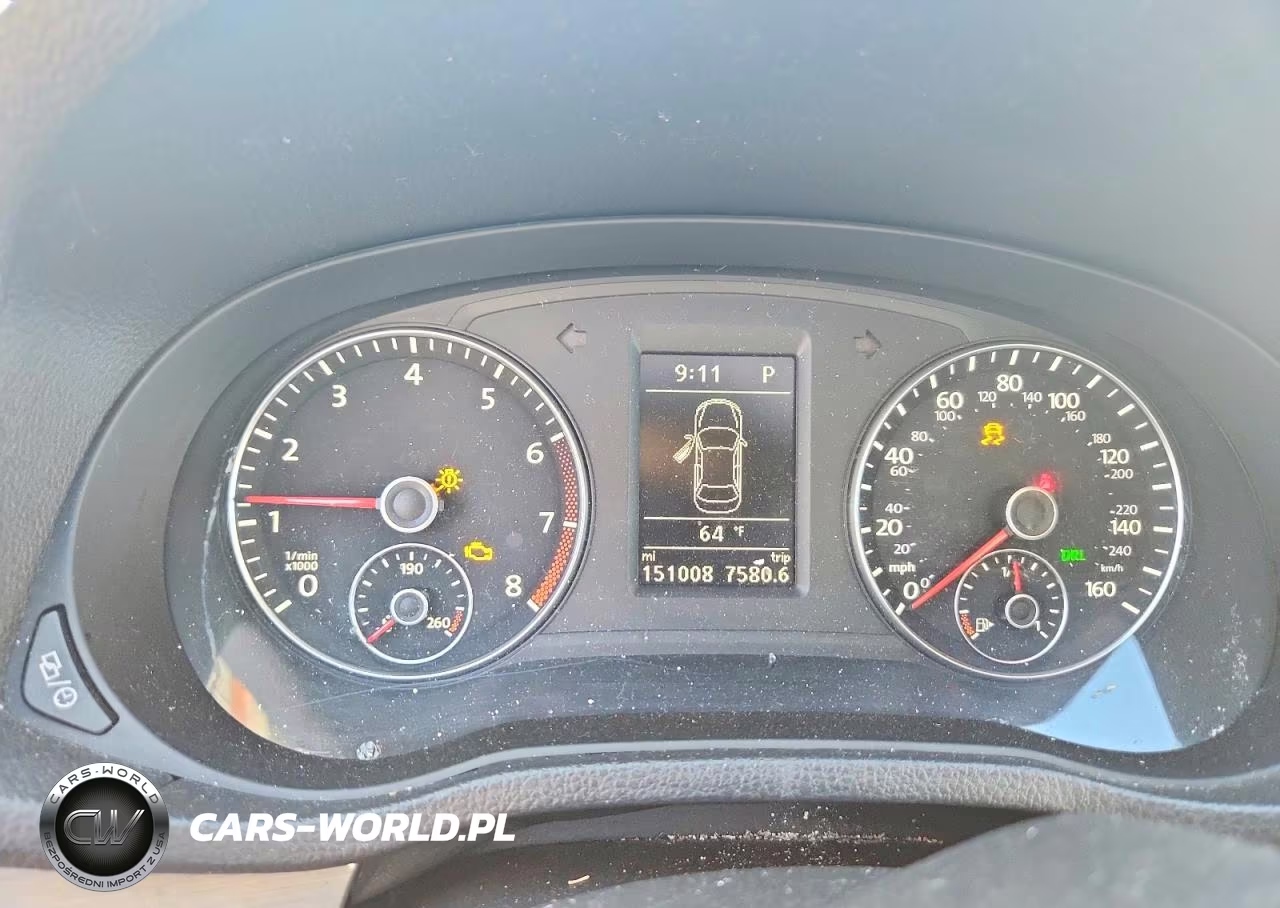2015 Volkswagen Passat Se VIN:1VWBT7A34FC024405 - 9