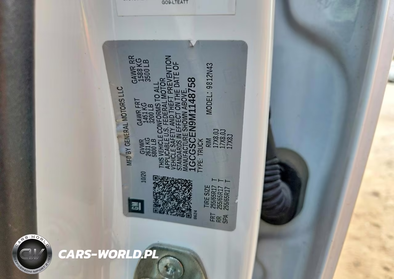 2021 Chevrolet Colorado Lt VIN:1GCGSCEN9M1148758 - 13